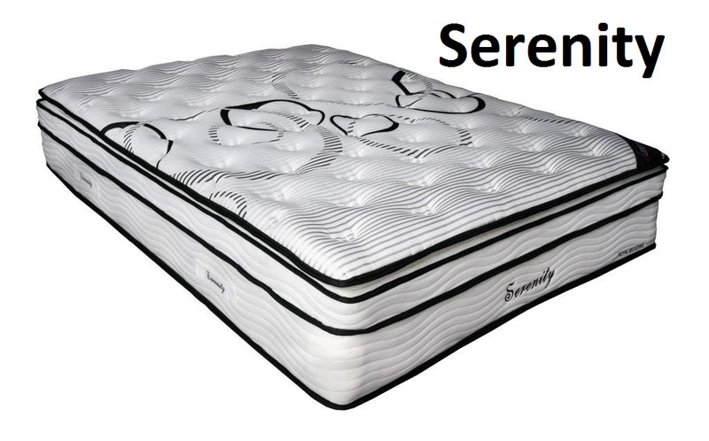 Serenity pillow deals top mattress